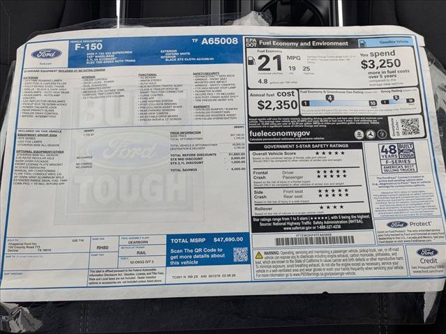 New 2026 Ford F150 STX w/ Equipment Group 200A RWD image 17