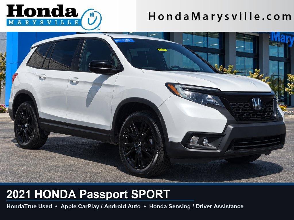Certified 2021 Honda Passport Sport image 1
