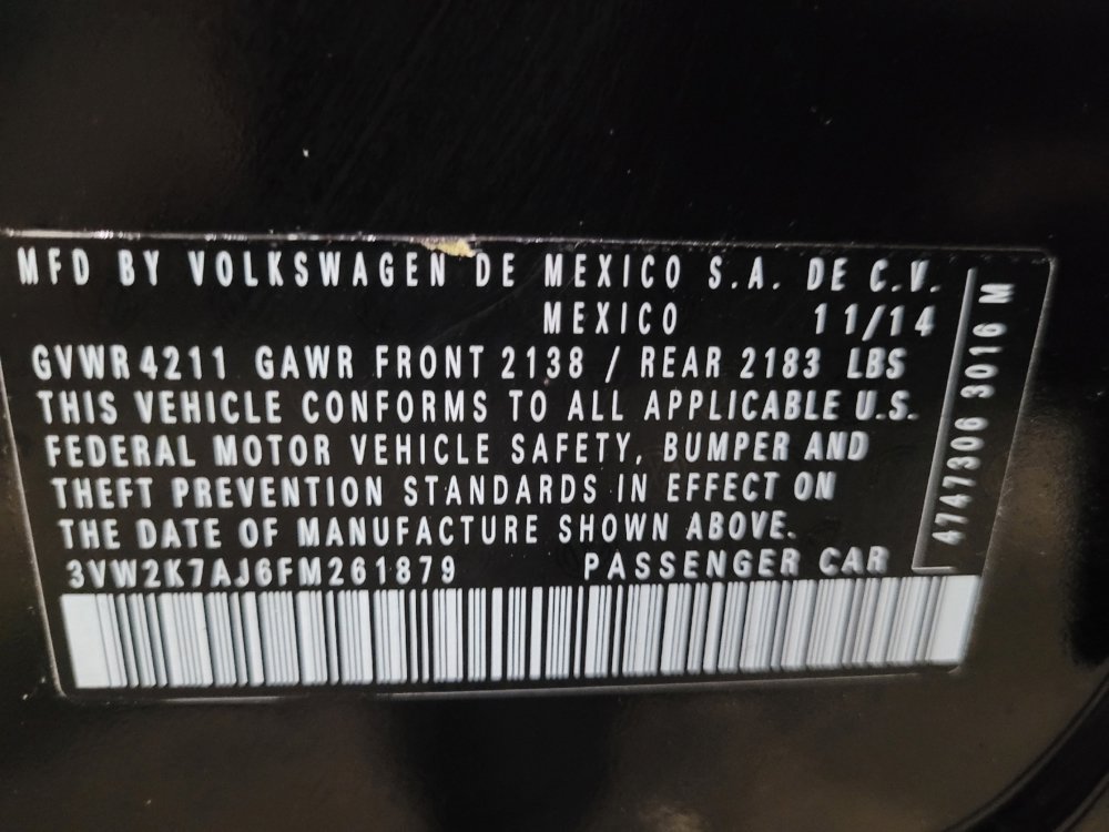 Used 2015 Volkswagen Jetta S FWD image 33