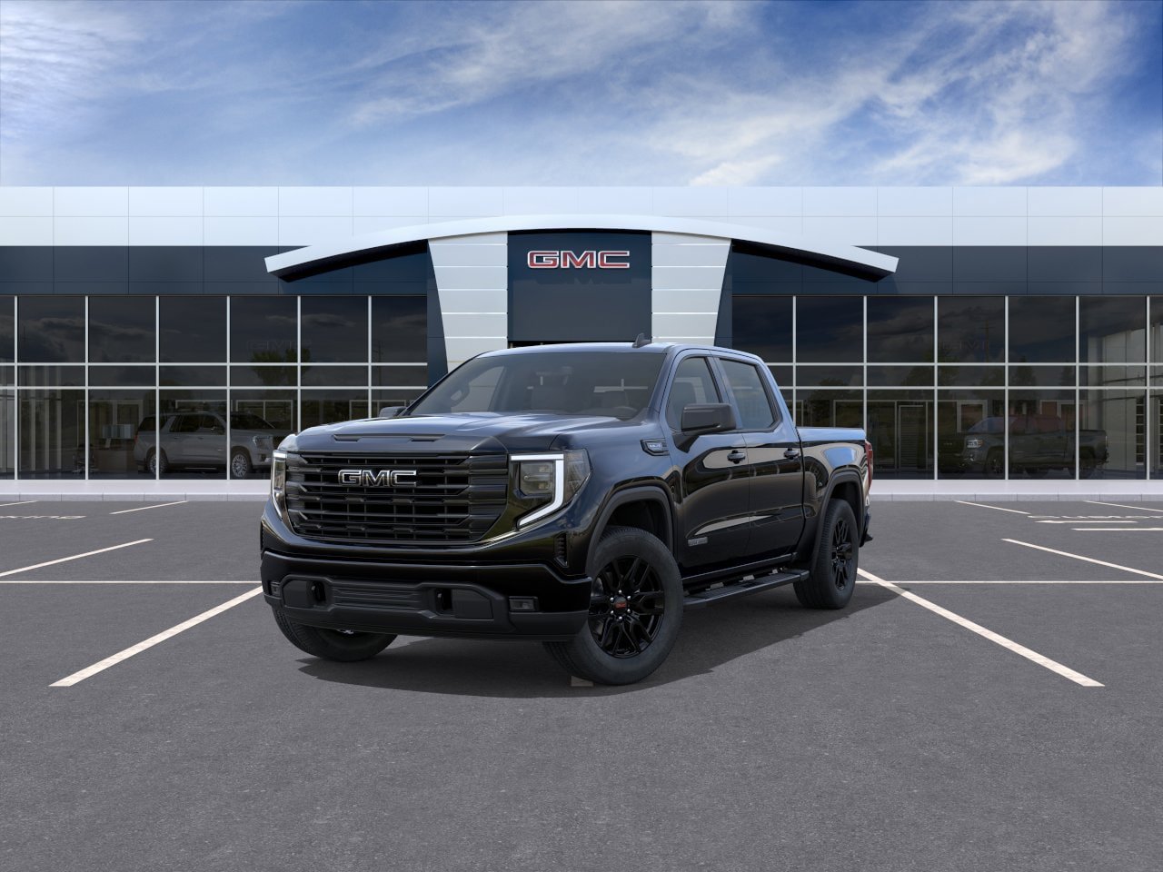 New 2026 GMC Sierra 1500 Elevation w/ LPO, Elevation Black Package RWD image 8