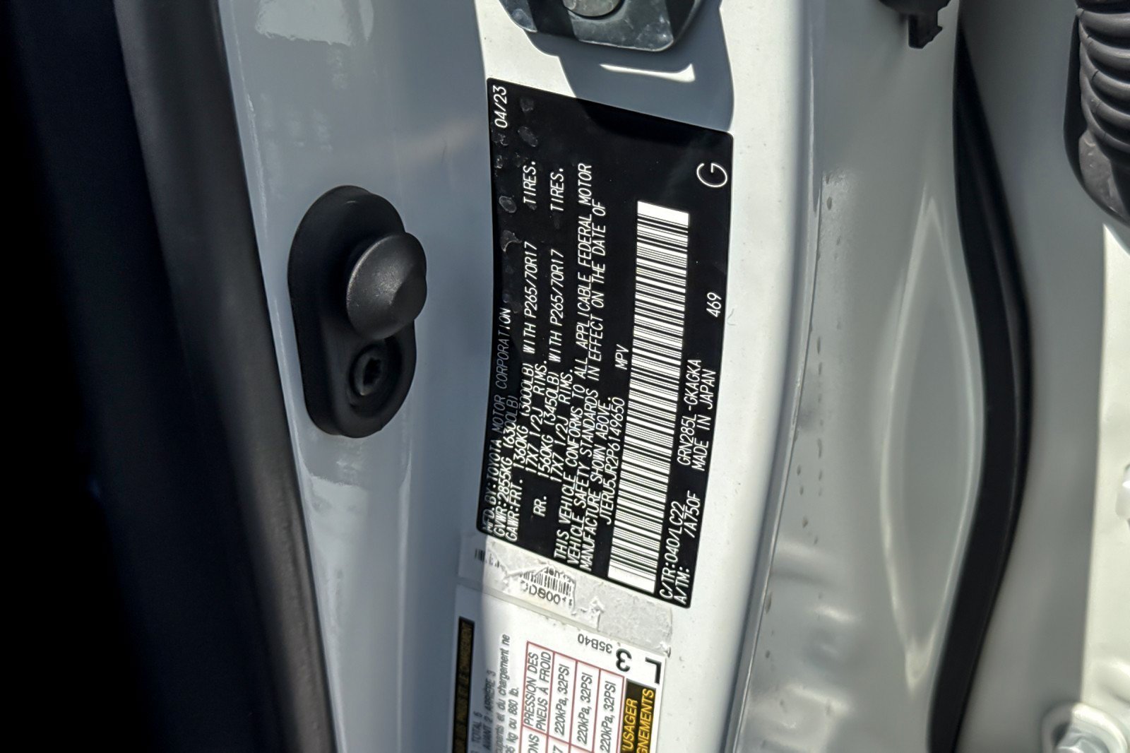 Certified 2023 Toyota 4Runner TRD Off-Road Premium w/ Moonroof Package AWD/4WD image 28
