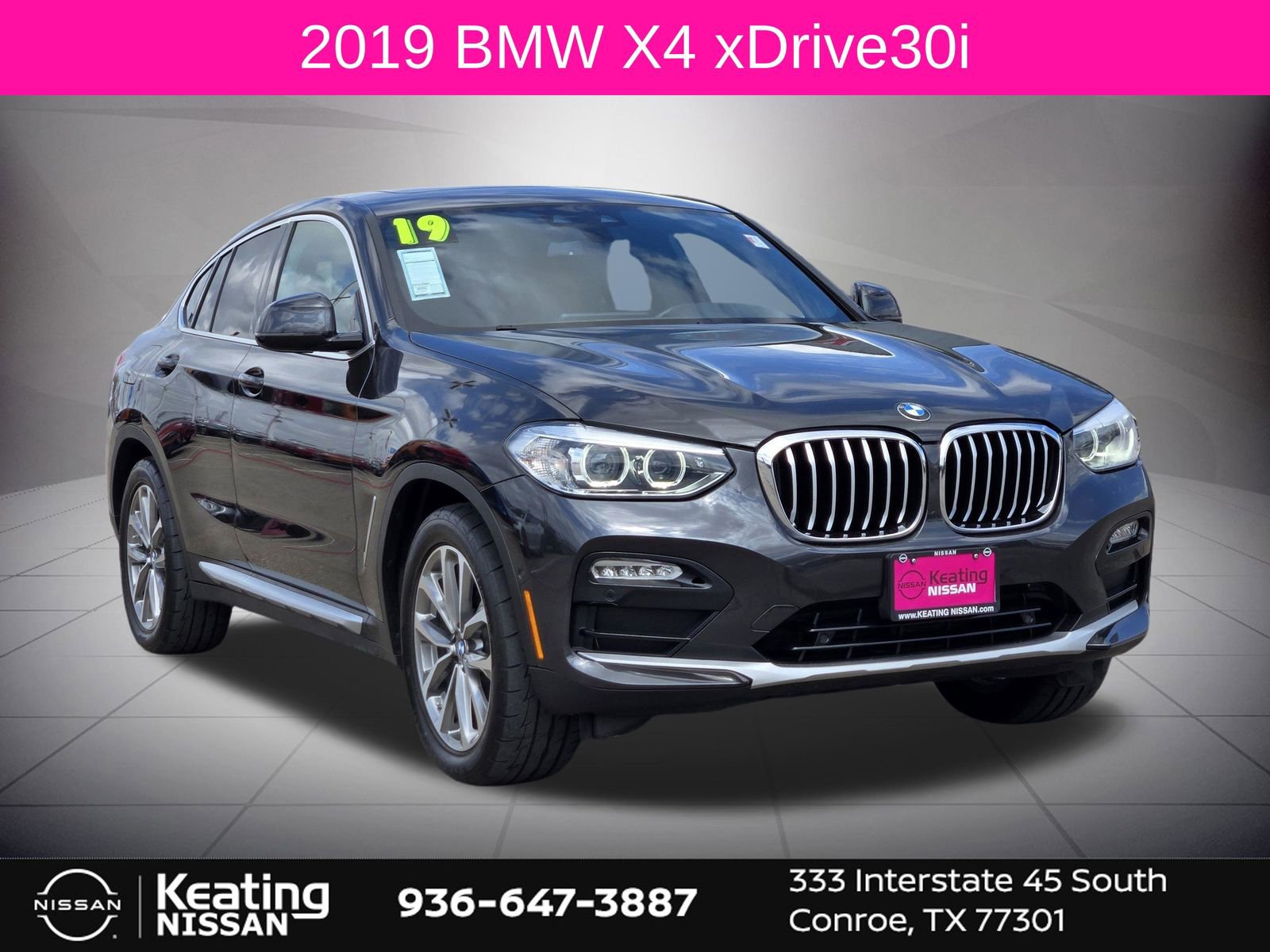 Used 2019 BMW X4 xDrive30i w/ Convenience Package image 1