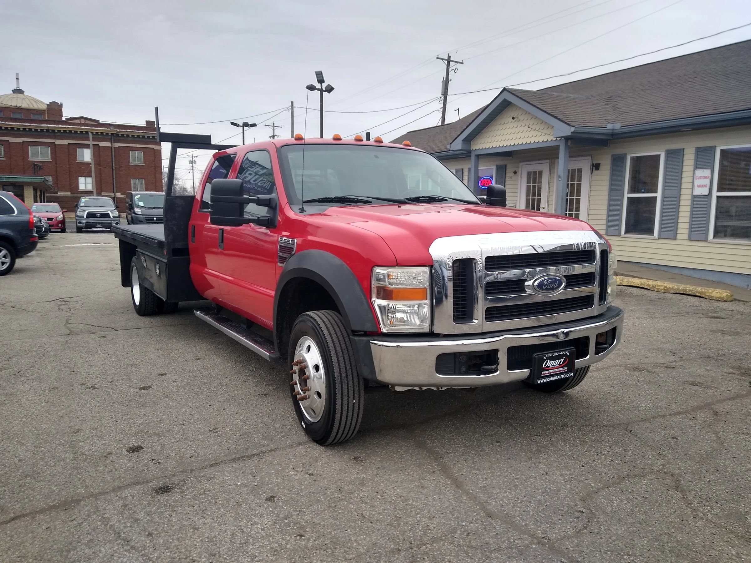 Used 2008 Ford F550 4x4 Crew Cab Super Duty image 2