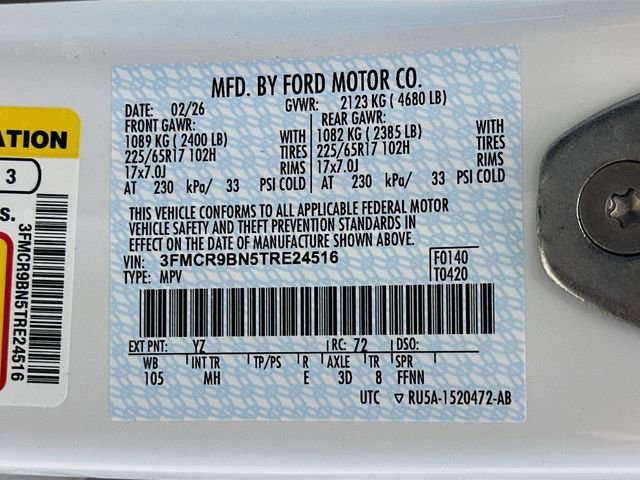 New 2026 Ford Bronco Sport Big Bend w/ Convenience Package image 30