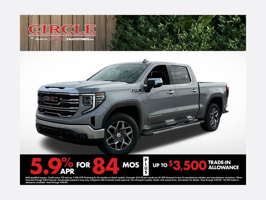 New 2026 GMC Sierra 1500 SLT w/ SLT Premium Plus Package image 1