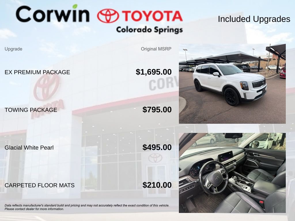 Used 2021 Kia Telluride EX w/ EX Premium Package image 8