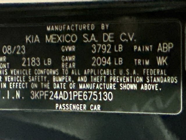Certified 2023 Kia Forte LXS w/ LXS Technology Package FWD image 29