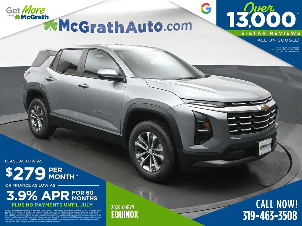 New 2026 Chevrolet Equinox LT image 1