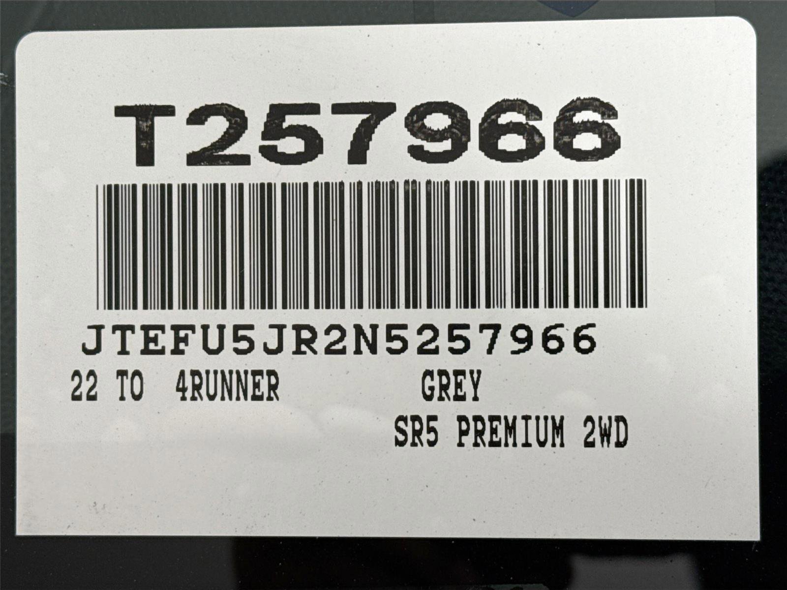 Certified 2022 Toyota 4Runner SR5 Premium w/ Moonroof Package image 46