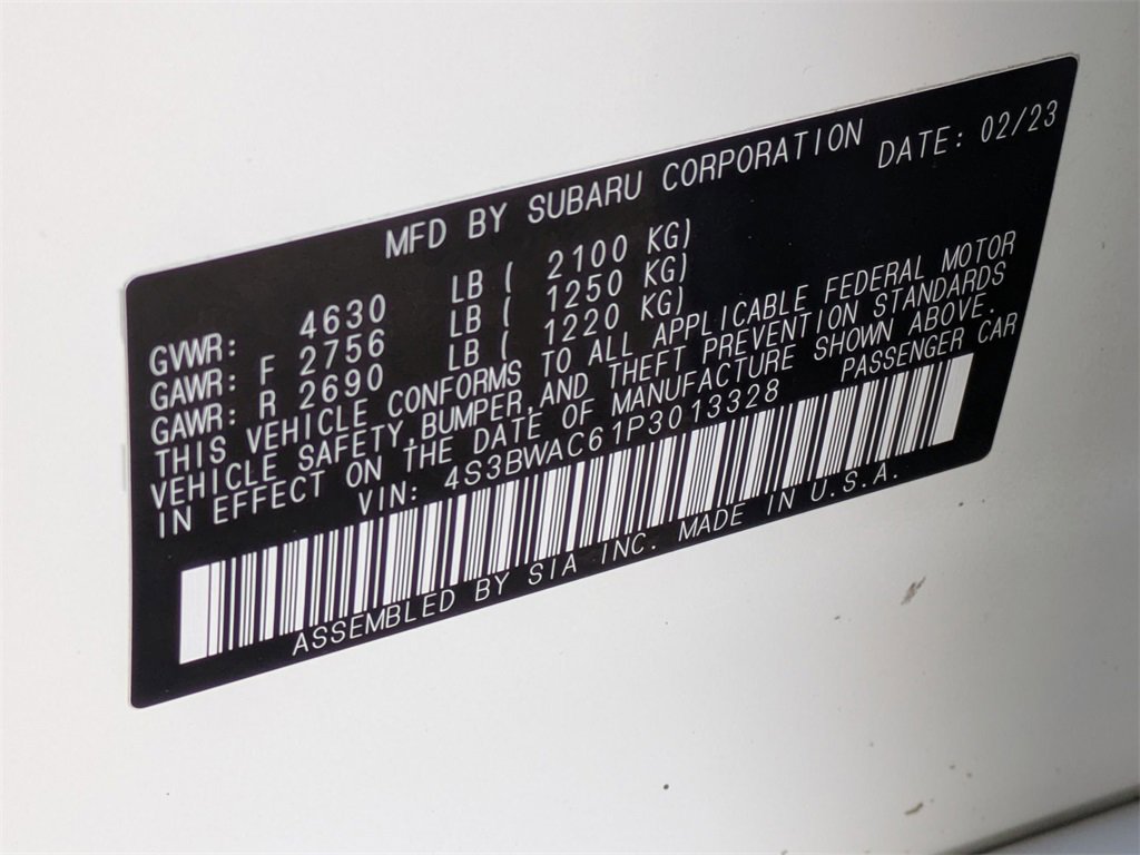 Used 2023 Subaru Legacy Premium image 28