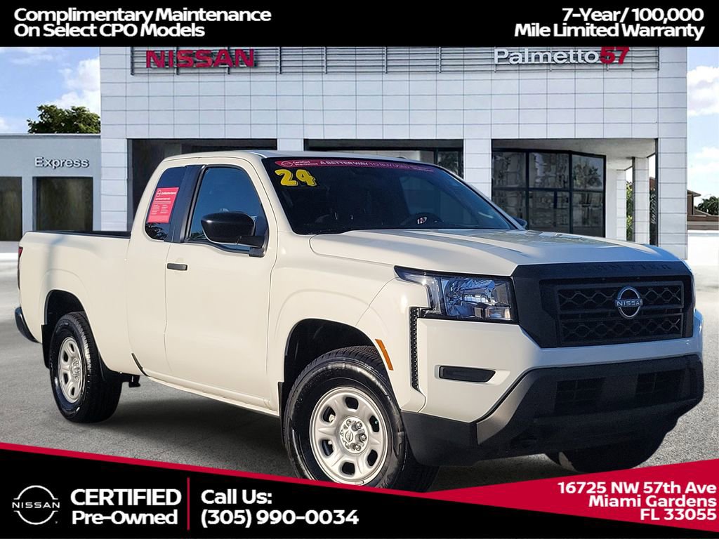 Certified 2024 Nissan Frontier S w/ Technology Package