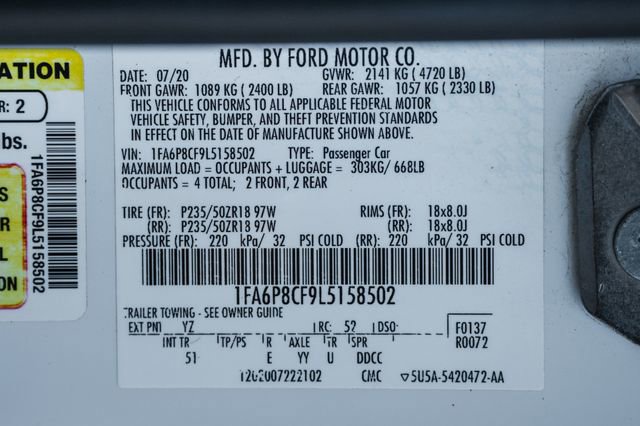 Used 2020 Ford Mustang GT Premium w/ Equipment Group 401A image 69