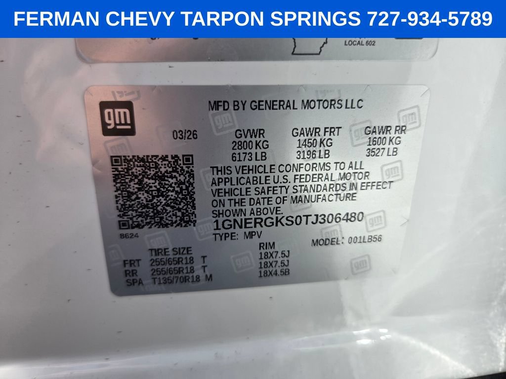 New 2026 Chevrolet Traverse LT FWD image 23