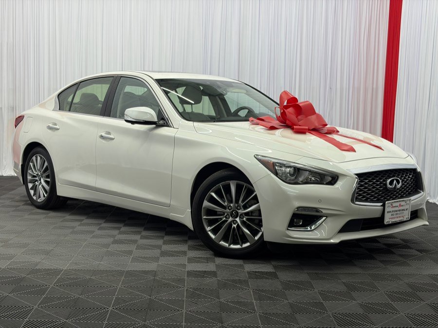 Used 2022 INFINITI Q50 Luxe w/ Cargo Package