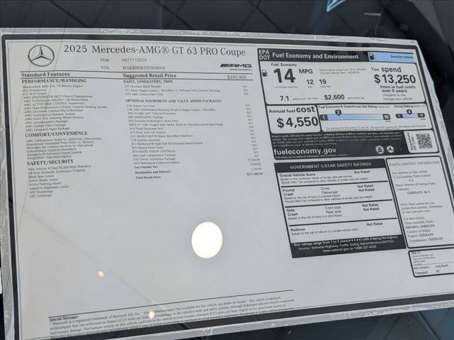 New 2025 Mercedes-Benz AMG GT 63 image 21