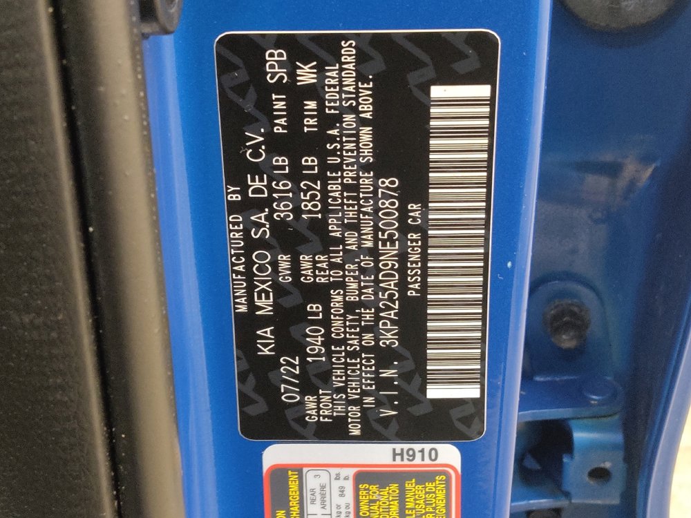 Used 2022 Kia Rio S image 33