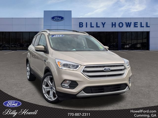 Certified 2018 Ford Escape Titanium w/ Ford Safe & Smart Package FWD image 1