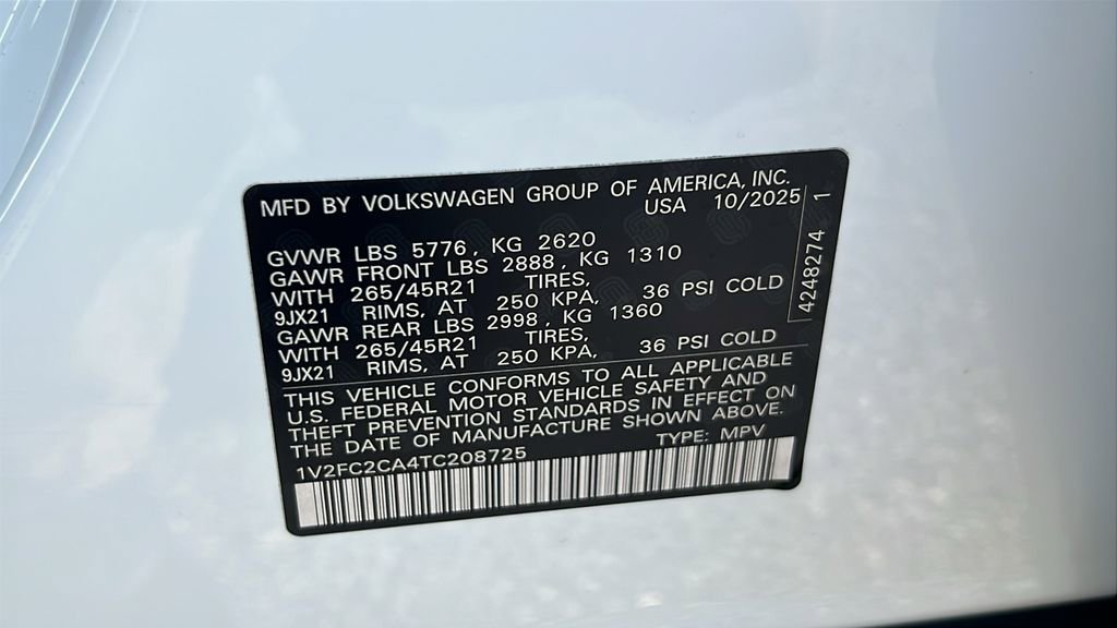 New 2026 Volkswagen Atlas Cross Sport SEL Premium R-Line image 31