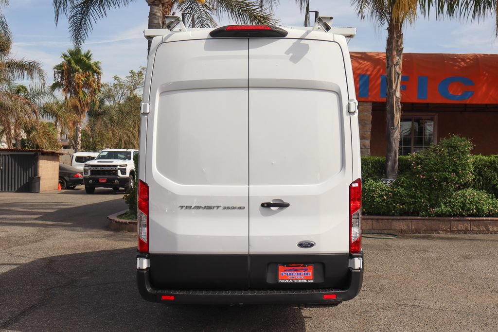 Used 2023 Ford Transit 350 148 High Roof Extended w/ Fleet Safety Package RWD image 7