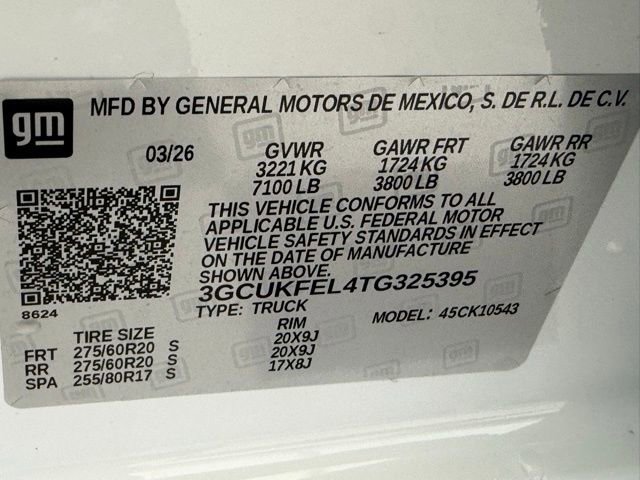 New 2026 Chevrolet Silverado 1500 LT Trail Boss AWD/4WD image 43