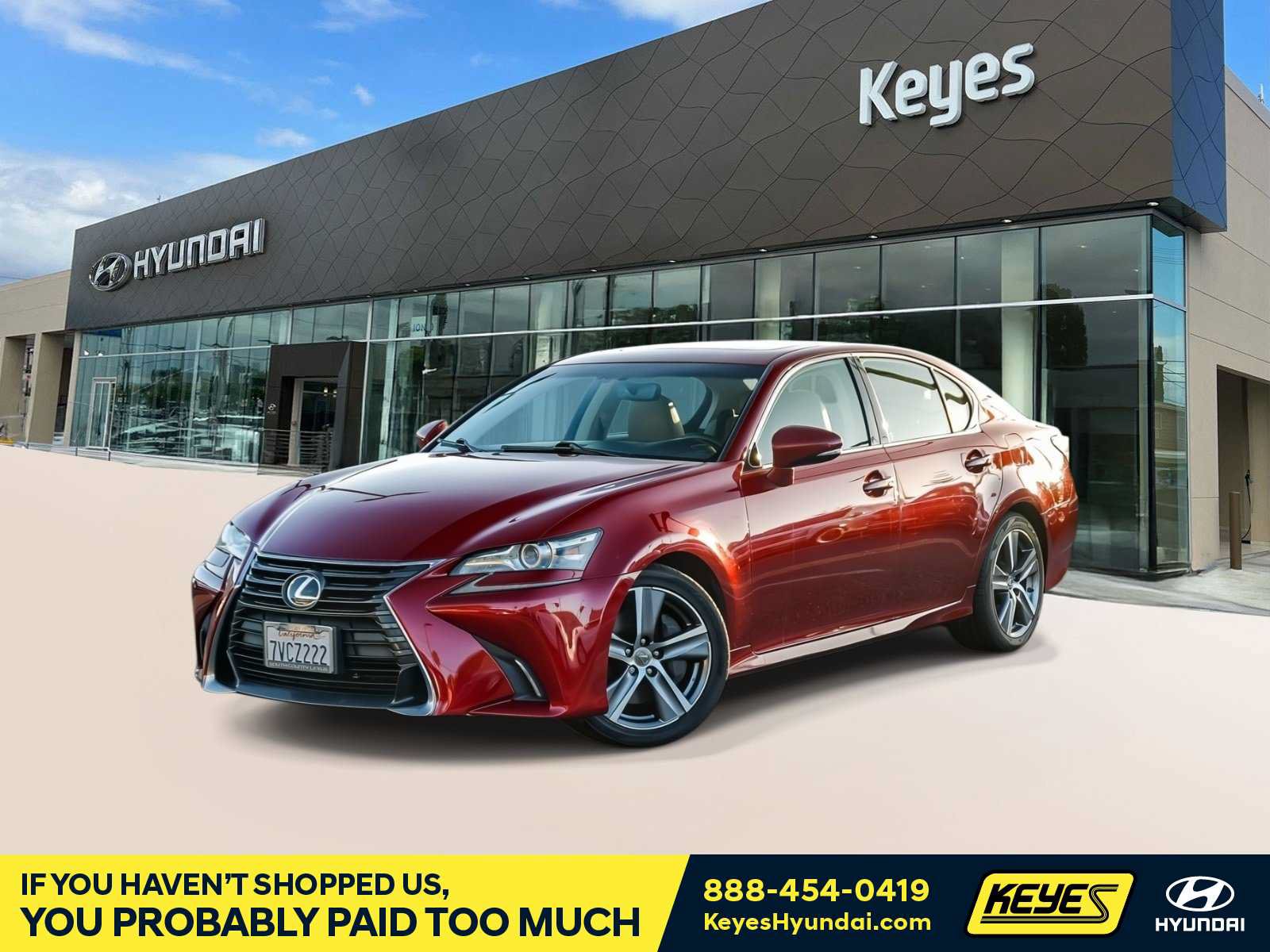 Used 2016 Lexus GS 200t RWD image 1