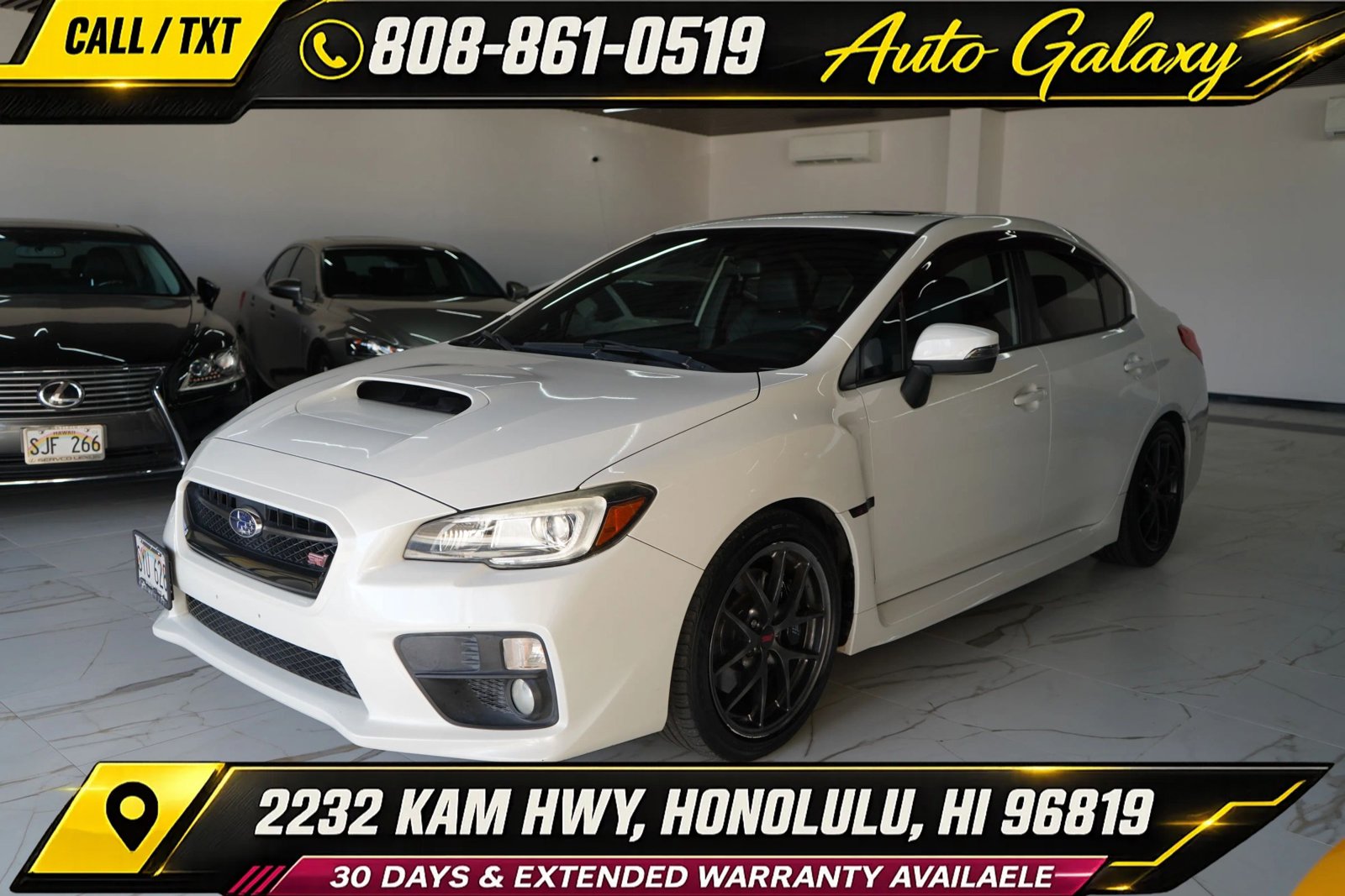 Used 2017 Subaru WRX STI Limited AWD/4WD image 1