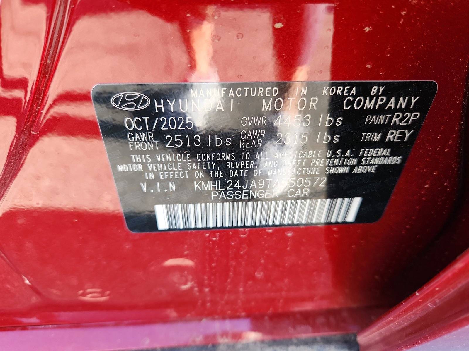 New 2026 Hyundai Sonata SE FWD image 13