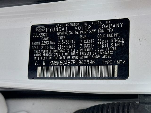 Certified 2023 Hyundai Kona SEL AWD/4WD image 34