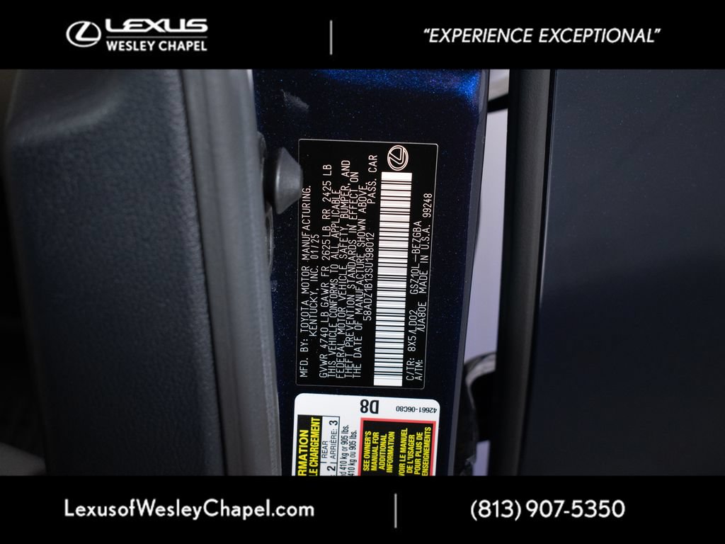 Used 2025 Lexus ES 350 w/ Premium Package FWD image 38