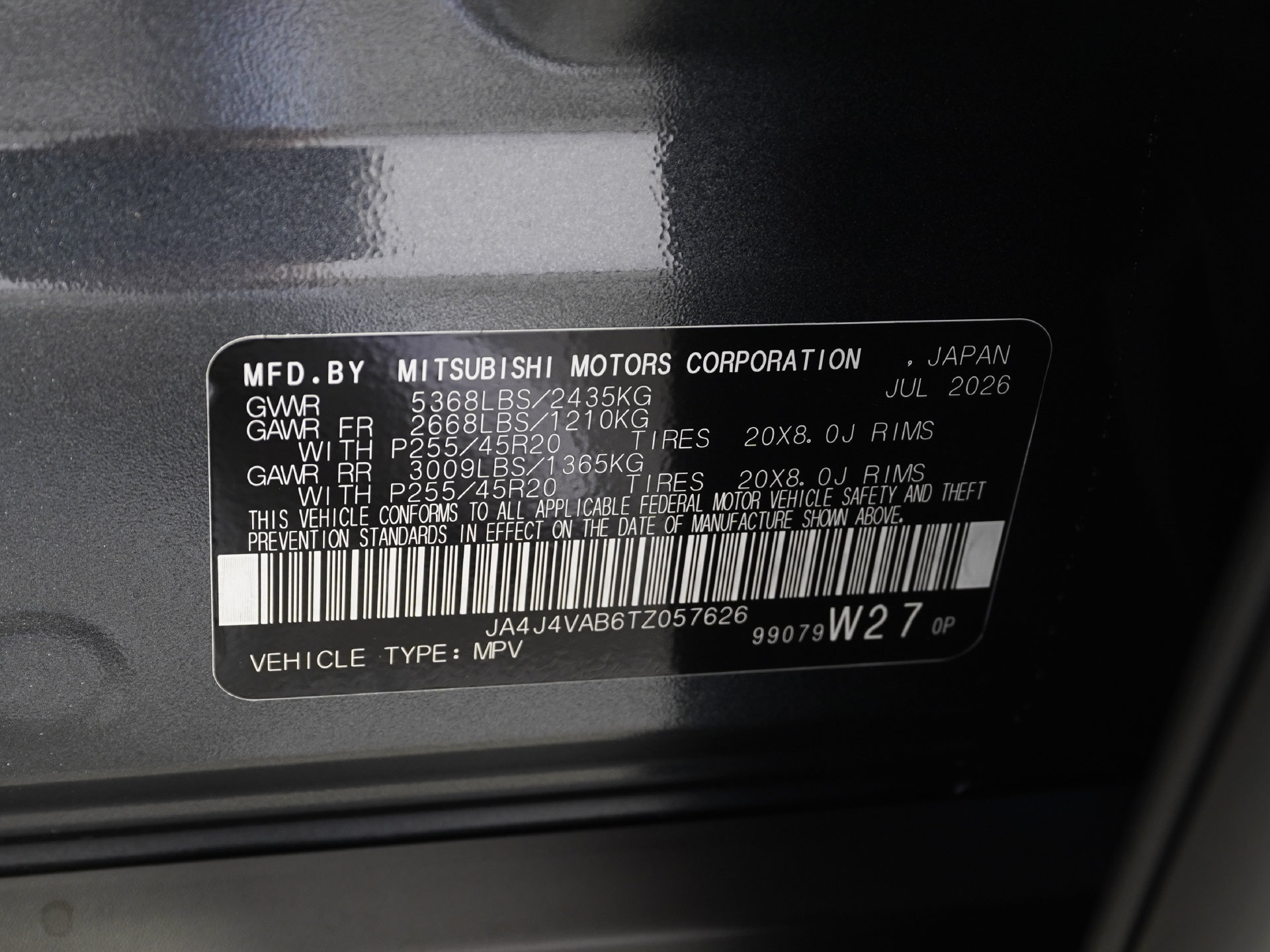 New 2026 Mitsubishi Outlander LE AWD/4WD image 24