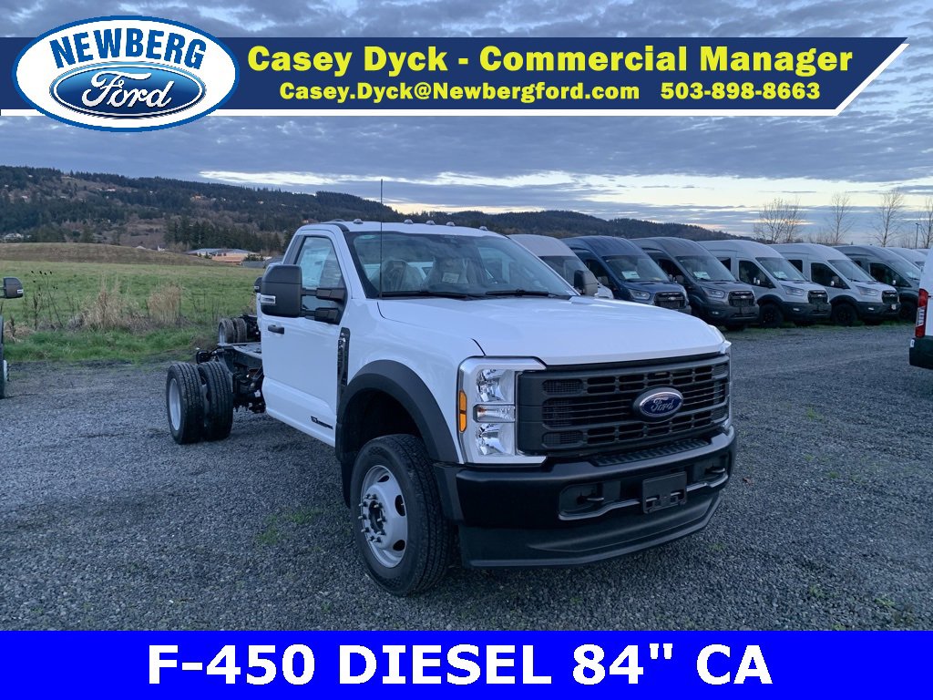 New 2024 Ford F450 XL w/ Snow Plow Prep Package