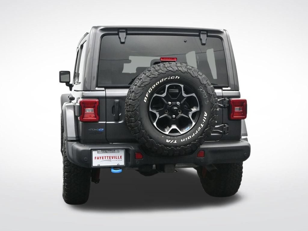 Used 2021 Jeep Wrangler Unlimited Rubicon 4xe w/ Steel Bumper Group AWD/4WD image 8