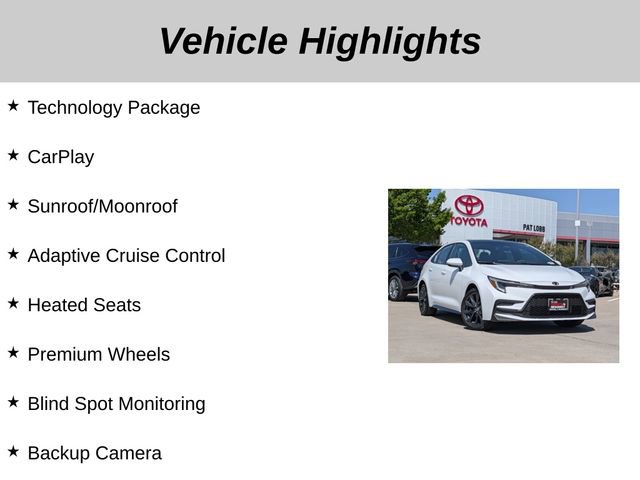 Used 2024 Toyota Corolla XSE image 5