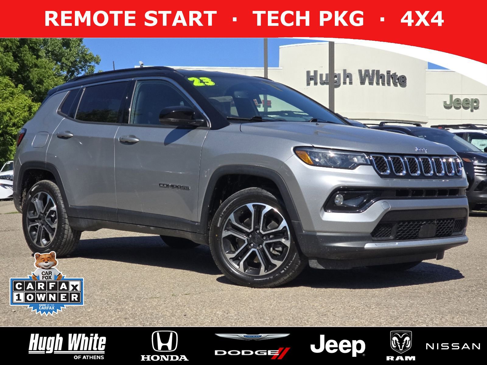 Used 2023 Jeep Compass Limited AWD/4WD image 1