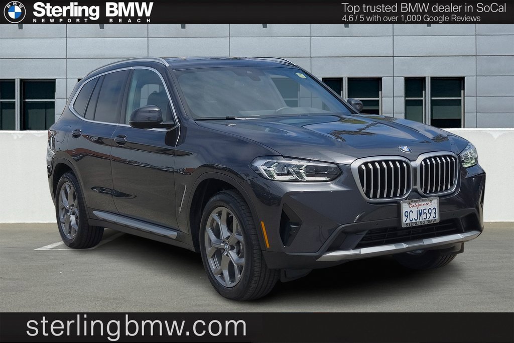 Used 2022 BMW X3 sDrive30i w/ Premium Package 2