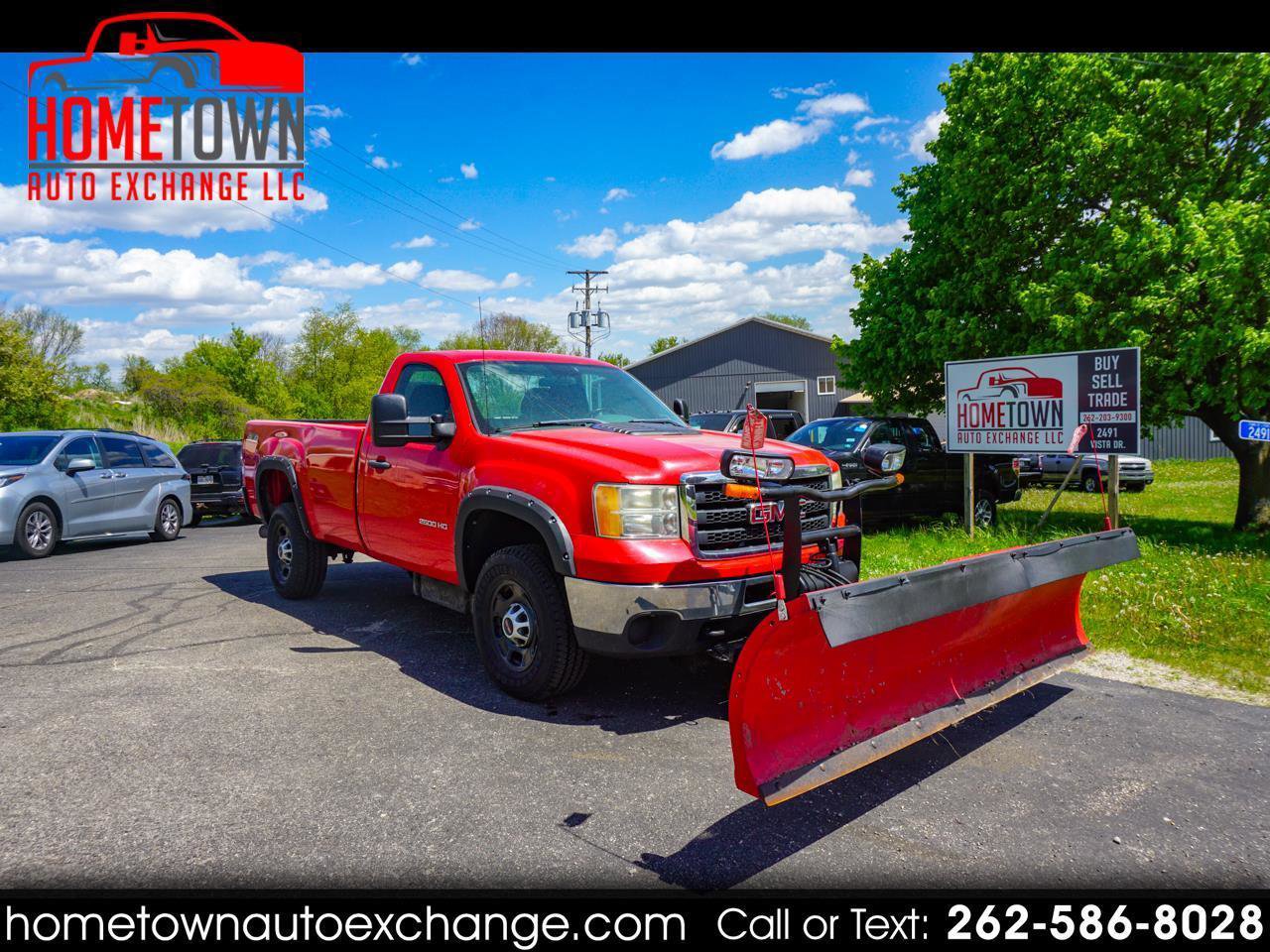Used 2012 GMC Sierra 2500 W/T w/ Snow Plow Prep Package AWD/4WD image 1
