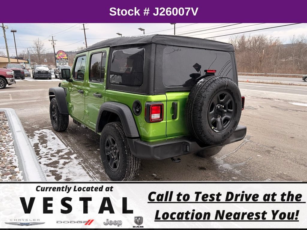 New 2026 Jeep Wrangler Unlimited Sport AWD/4WD image 8