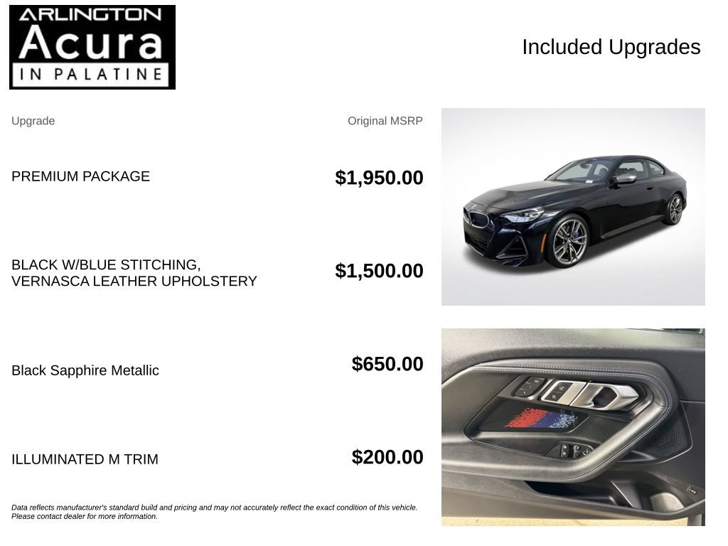 Used 2023 BMW M240i xDrive Coupe w/ Premium Package AWD/4WD image 4