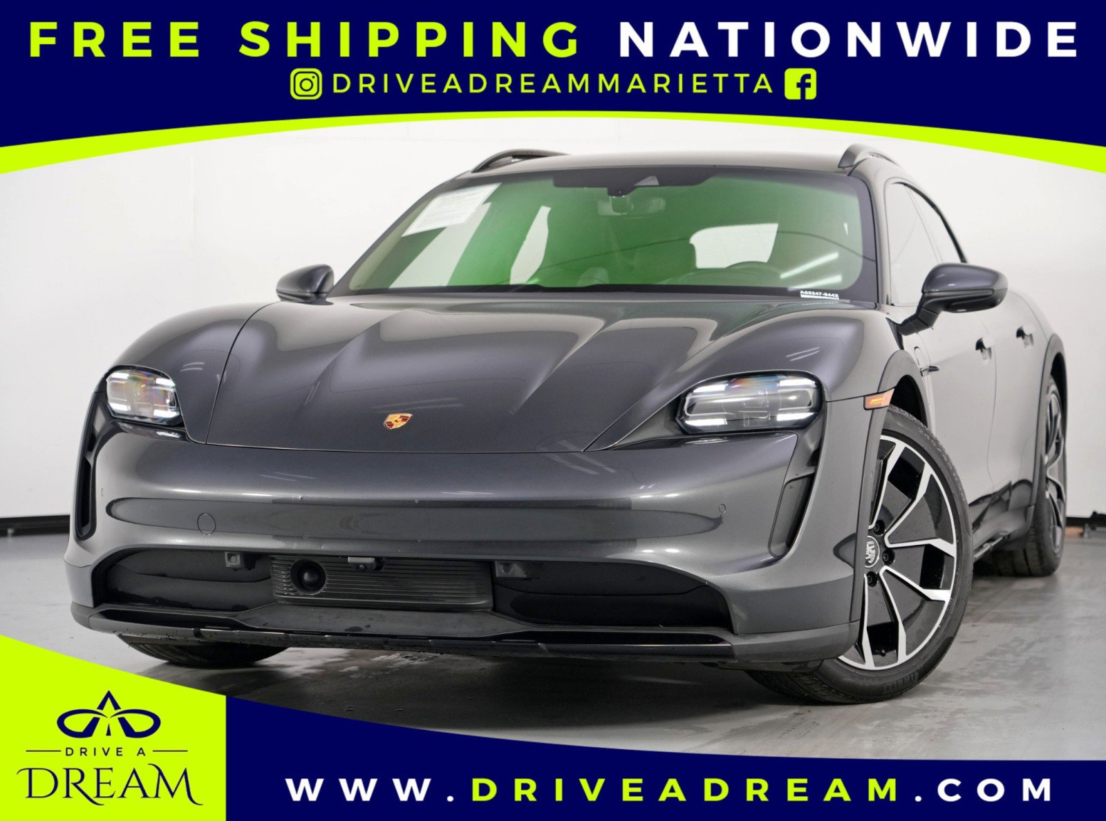 Used 2023 Porsche Taycan 4S w/ Performance Package AWD/4WD image 1