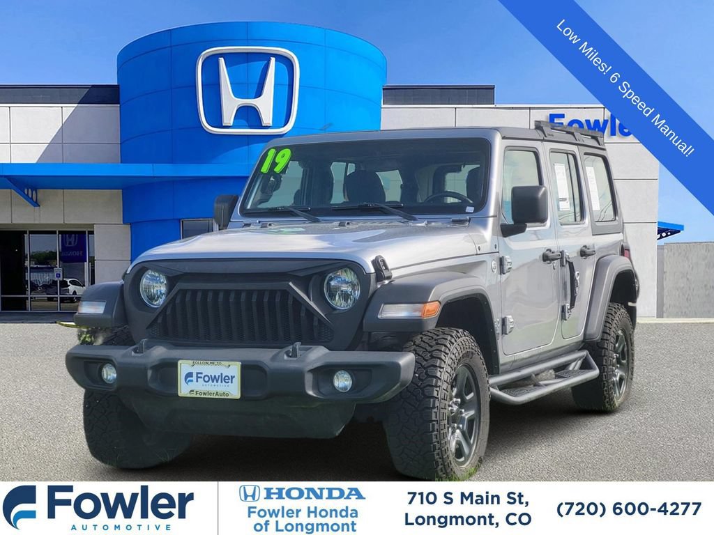 Used 2019 Jeep Wrangler Unlimited Sport AWD/4WD image 1