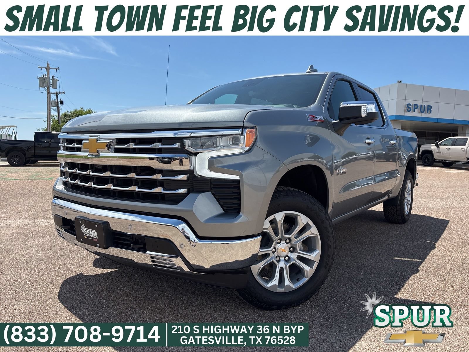 New 2026 Chevrolet Silverado 1500 LTZ w/ LTZ Premium Texas Edition