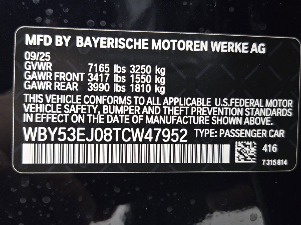 New 2026 BMW i7 xDrive60 image 25