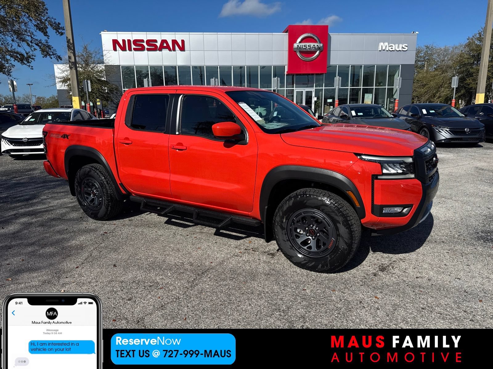 New 2026 Nissan Frontier PRO-4X w/ Tow Package AWD/4WD image 1