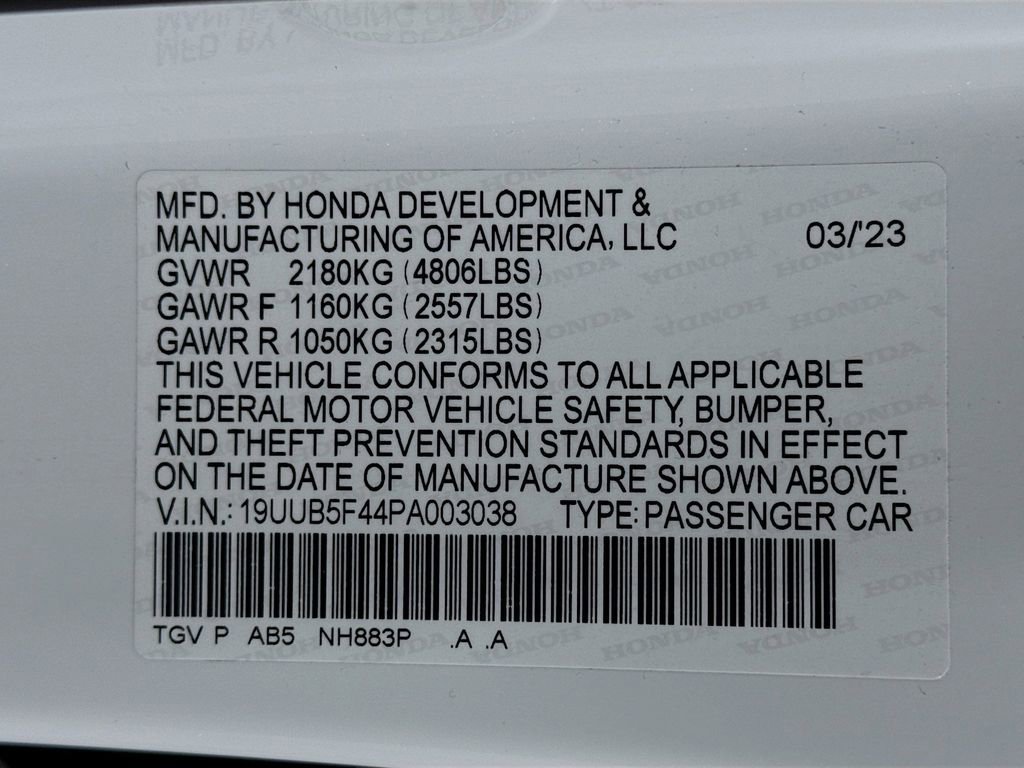 Used 2023 Acura TLX w/ Technology Package image 43