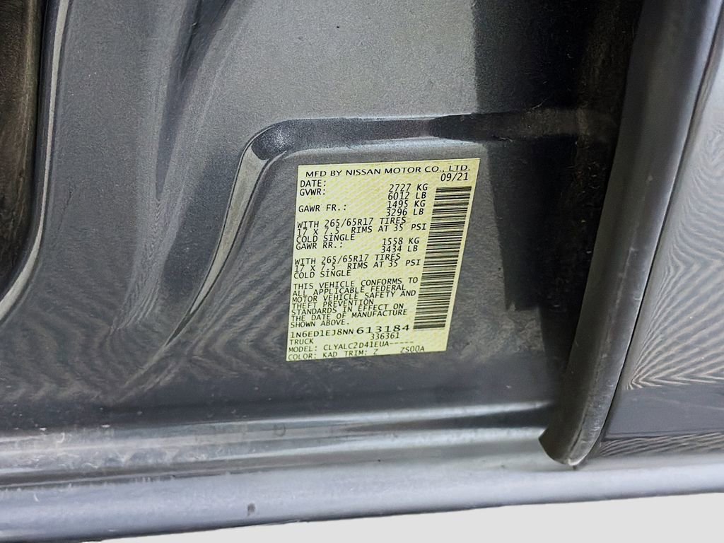 Used 2022 Nissan Frontier SV RWD image 31