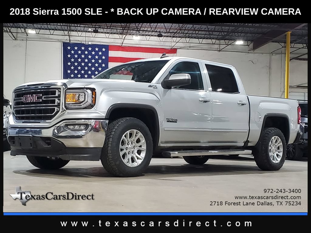 Used 2018 GMC Sierra 1500 SLE w/ Texas SLE Value Package AWD/4WD 360° Tour