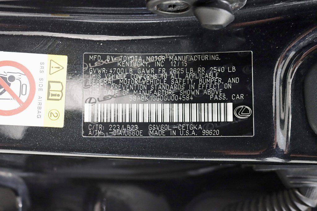 Used 2016 Lexus ES 350 image 38