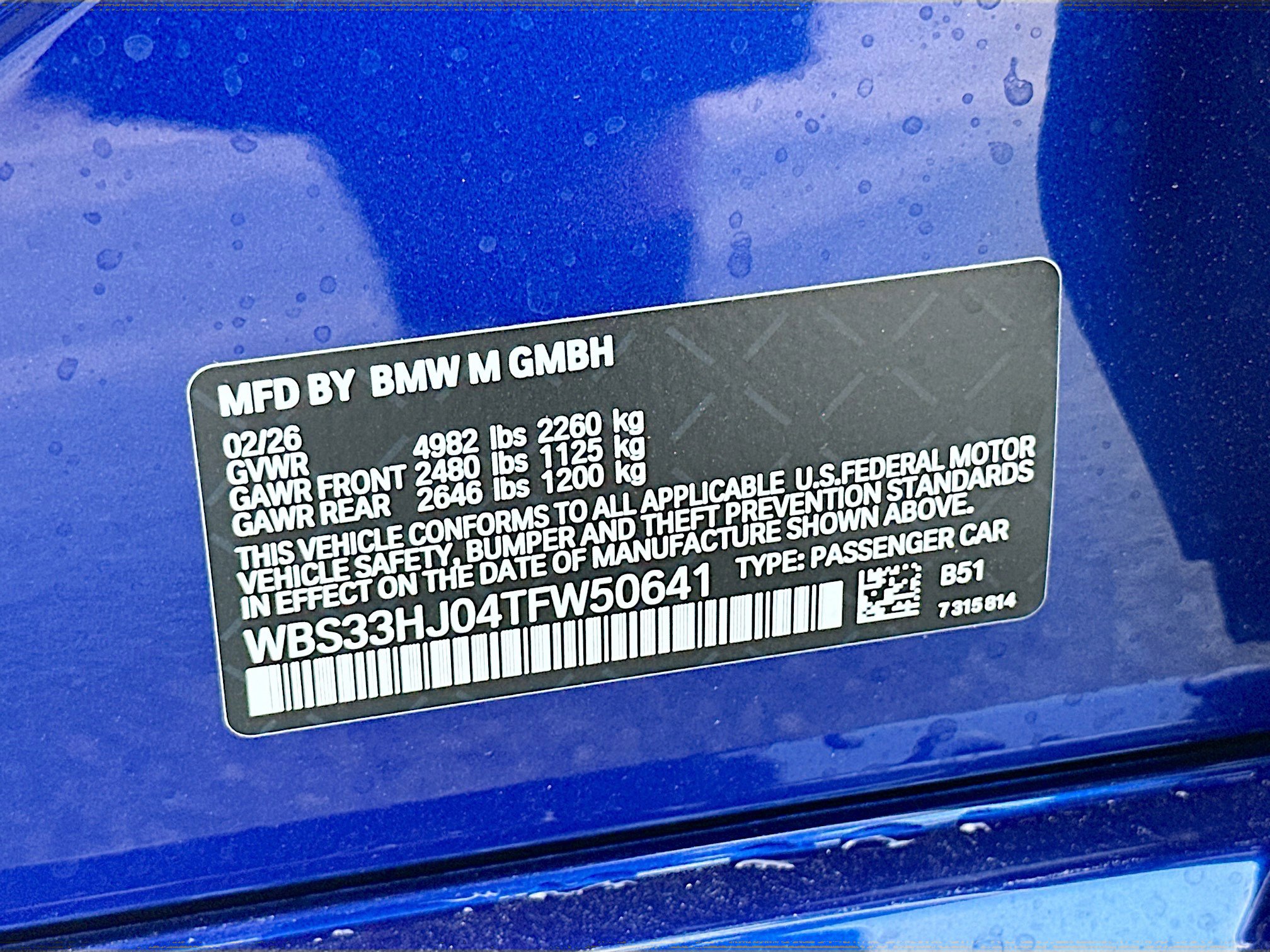 New 2026 BMW M3 Competition w/ Executive Package AWD/4WD image 26