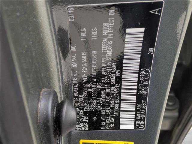 Used 2016 Toyota Highlander Limited image 16