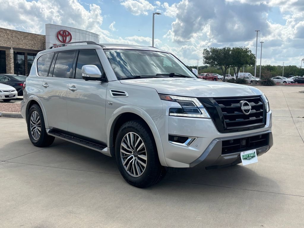 Used 2021 Nissan Armada SL w/ Captain's Chairs Package RWD image 4